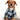 Plaid Flannel Dog Shirt - Black & White