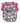 Bones Ruffle Dog Tank with Skulls & Pink Sleeves